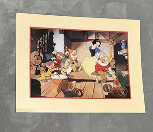 PreOwned 1994 Disney’s Snow White Exclusive Commemorative Lithograph - Picture 1 of 5
