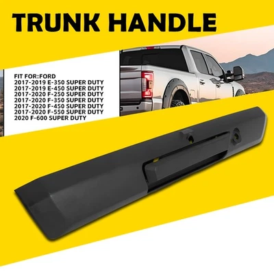 Manija de puerta trasera negra para puerta trasera Ford E-350 Super Duty 17-19 F-450 Super Duty Foto 1 de 4