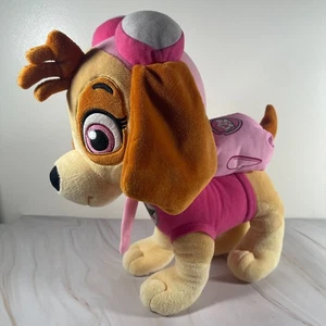 Nickelodeon 2023 Skye the Paw Patrol première femelle chien peluche grand rose - Photo 1/9