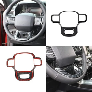 Protect and Beautify Your For Ford F150 Steering Wheel with Carbon Fiber Trim - Picture 1 of 12