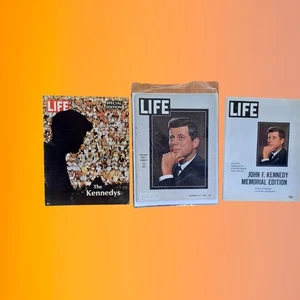 3 LIFE Magazines John F. Kennedy Memorial Edition, The Kennedy's  & Nov 29, 1963 - Picture 1 of 7