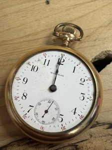 1902 Waltham 18s 15j modello 1883 grado 820 come non funzionante C821 - Foto 1 di 10