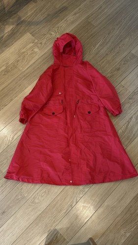 Cappotto parka rosso Alexander McQueen IT46 Small