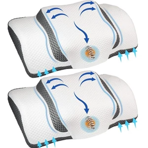 Kopfkissen Memory Foam Kissen, Ergonomisches Kopfkissen Orthopädische Kissen - Bild 1 von 14