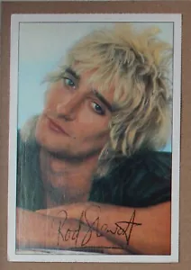 Rod Stewart Bravo Autogrammkarte 70s/80s/90s - Printed Signature - Bild 1 von 1