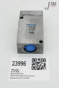23996 FESTO Pneumatisches Ventil, P/N: 10844 (Neu) Vl-5-1/4-npt - Bild 1 von 7