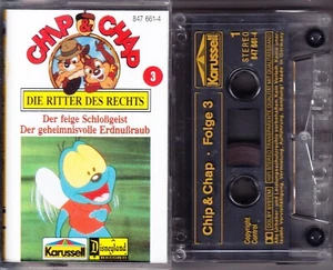 MC Chip & Chap - Die Ritter des Rechts 3 - Der feige Schloßgeist Karussell 1991 - Bild 1 von 3