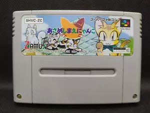 Asameshimae Nyanko - Super Famicom Nintendo SFC JP - SHVC-ZC - Photo 1/7