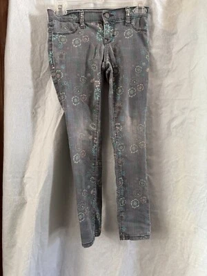 Leggings Jeans Old Navy con Bolsillos Diseño Floral Cintura Ajustable Talla 8 Foto 1 de 4