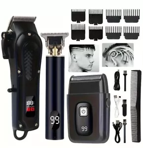 Cortapelos Limural Recortadora Hombres Afeitadora Inalámbrica Cortadora Barba Barbero - Imagen 1 de 36