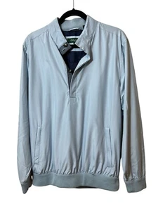 Herren Bobby Jones Wasserabweisend Golf Pullover Jacke Baby Blau Größe M - Bild 1 von 3