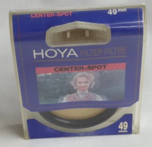 Hoya 49mm Centre Spot Filter Made in Japan New Old Stock Boxed - Picture 1 of 4