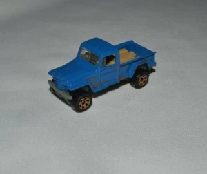 MATCHBOX 2020 EXCLUSIVE - JEEP WILLYS 4X4 BLUE LOOSE - Picture 1 of 6