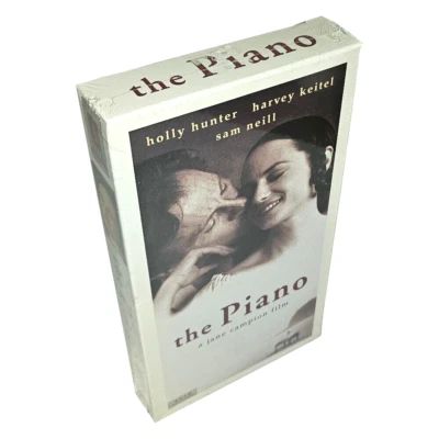 Miramax 1997 THE PIANO Sealed VHS Video Starring Holly Hunter And Harvey Keitel Foto 1 de 4