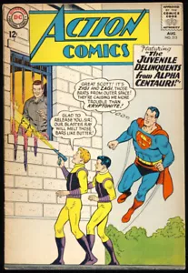 ACTION COMICS #315 1964 FN+ 1ST ZIGI & ZAGI Space Juvenile Delinquents SUPERMAN - Picture 1 of 1