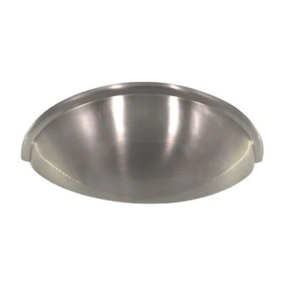 Níquel satinado Amerock 2 1/2" (64 mm) Ctr. Tirador de taza de cajón BP53019G10 Foto 1 de 3