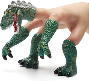 Dinosaur Finger Puppet Set, Animals Puppet Show Theater Props, Novelty Toys Weir - Picture 1 of 12