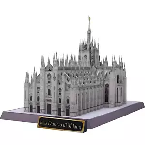 Italy Milan Cathedra paper Model DIY 30 X 15 X 18 CM - Foto 1 di 4