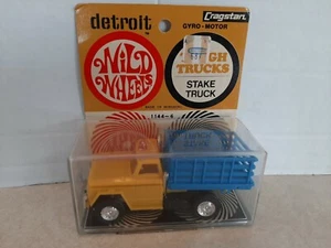 VTG 1968 Cragstan Wild Wheels Tough Trucks Stake Truck Friction New In Box L4 - Picture 1 of 4