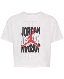 Jordan MJ Jugend Mädchen Größe Medium New Wave kurzärmeliges grafisches T-Shirt $ 25 2512 - Bild 1 von 8