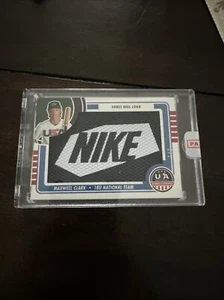 2023 Stars & Stripes MAXWELL Max CLARK 🔥 Shoe Heel Logo 1/2 - Picture 1 of 3