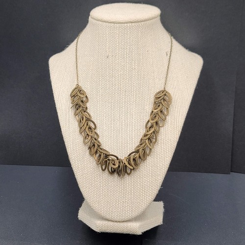 VETEMENTS Collana Statement catena tono bronzo 18" 21"