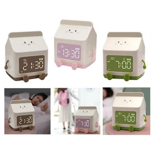 Alarm Clock for Bedroom Snooze Function Bedside Clock for Student Girls Boys - Picture 1 of 36