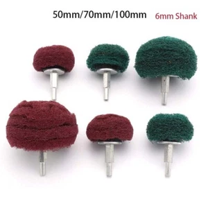 50/75/100mm Metal Polishing Mop Buffing Wheel Polish Brush Pad For Dremel Rotary - Picture 1 of 5