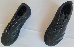 Youth Size 1 Black Adidas Predator Elite FG Junior Soccer Cleats IF6359 - Picture 1 of 9