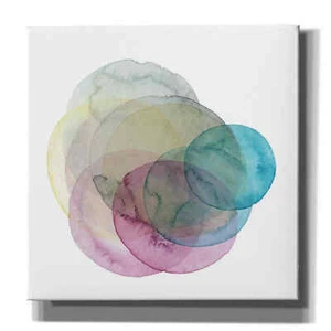 Epic Graffiti 'Evolving Planets II' by Grace Popp Giclee Canvas Wall Art - Picture 1 of 7