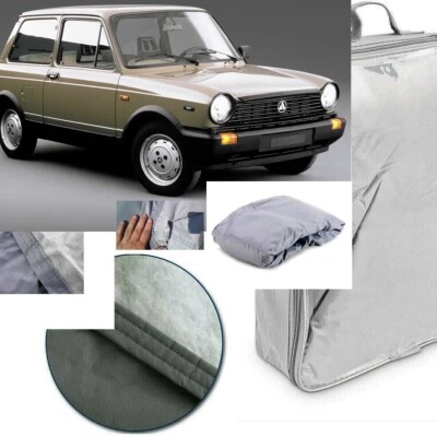 TELO COPRIAUTO TELATO FELPATO PER AUTOBIANCHI A112 ANNO 1981 IMPERMEABILE ANTIGR - Immagine 1 di 4