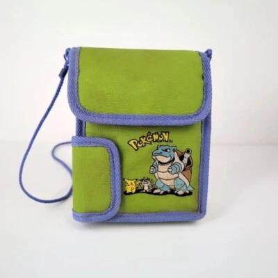 Custodia Borsa Game Boy Color ORIGINALE Pokemon Nintendo con Blastoise Tracolla - Immagine 1 di 4