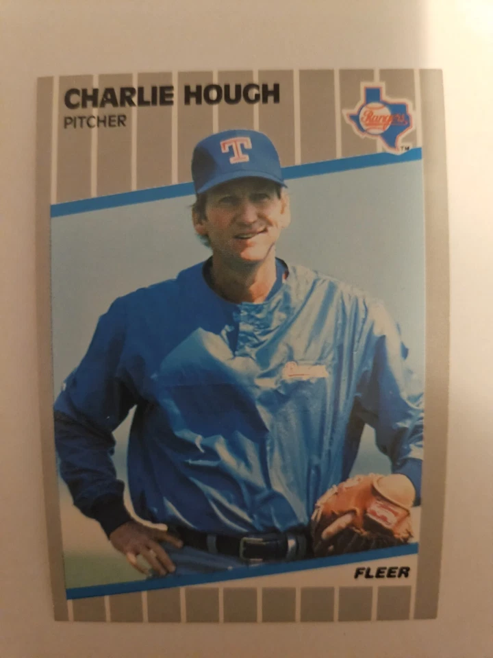 1989 FLEER CHARLIE HOUGH #522 NM - Image 1 of 1