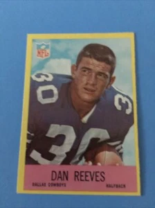 1967 Philadelphia Gum football card #58 Dan Reeves (exmt) - Picture 1 of 2