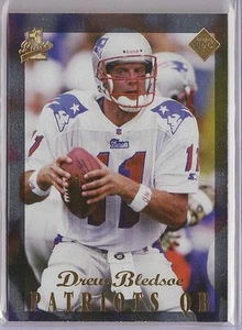 1998 COLLECTOR'S EDGE FIRST PLACE DREW BLEDSOE 50-POINT SILVER #'D 018/125 - Picture 1 of 2