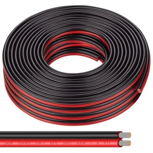 Shirbly 10 Gauge Wire 50FT Filo di Rame Stagnato - 2 Conduttori Filo Parallelo Ins... - Foto 1 di 7