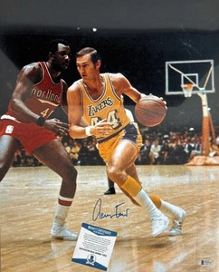 Jerry West Lakers Signed Auto 16x20 Beckett BAS T 13510 - Picture 1 of 1