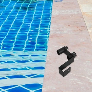 Ganchos para estante de almacenamiento de herramientas de piscina de 2 piezas para equipo colgante organizador de postes - Imagen 1 de 12