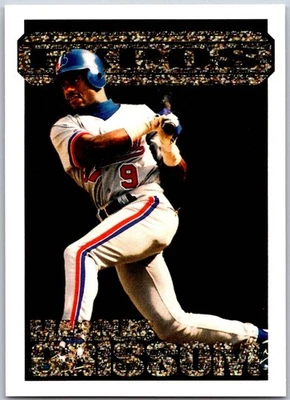 1994 Topps Black Gold - Marquis Grissom #34 - Image 1 of 2