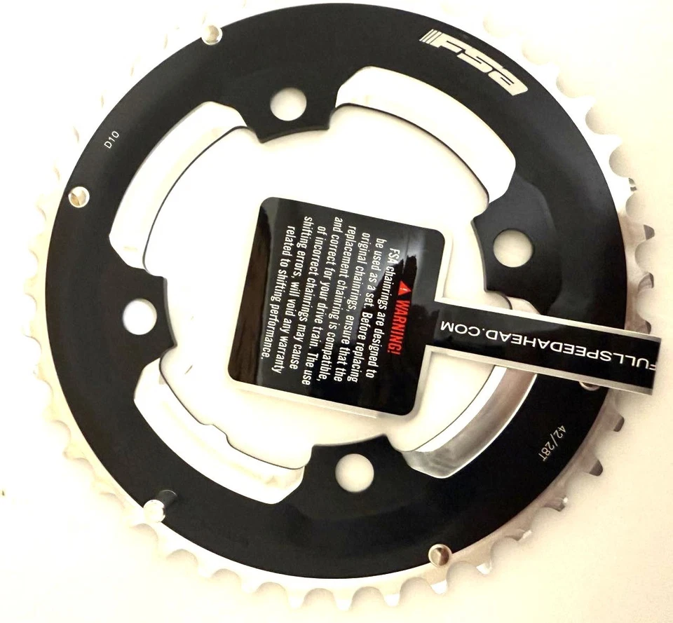 FSA Pro 104 BCD 104BCD 42 tooth Alloy MTB Chainring Black WB283 380-0642H NEW - Image 1 of 4