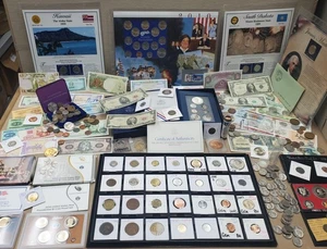 ESTATE SALE LIQUIDATION, Silver Coins, Proof & Mint Sets, Silver Dollar, Kennedy - Picture 1 of 24