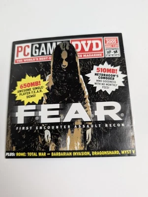 PC Gamer DVD Disc 7.59 November 2005 F.E.A.R. Demo Promo Disc Complete - Image 1 of 4