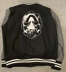 BORDERLANDS Insert Coin Unisex Varsity Jacket LARGE VIDEO GAME PROMO JACKET - Bild 1 von 2