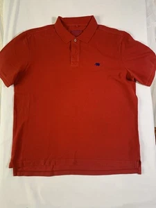 British India Classic Polo Shirt XL Red Color/blue Elephant - Picture 1 of 5