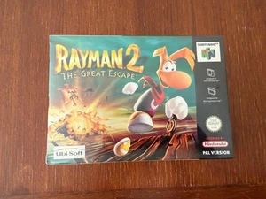 RAYMAN 2 THE GREAT ESCAPE NINTENDO 64 - Pal España - Imagen 1 de 12