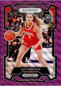 2024 Panini Prizm Draft Picks #45 Jacy Sheldon Prizms Purple Wave - Picture 1 of 2