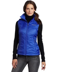 Columbia Mighty Lite III Vest Womens XS Purple Indigo Omni Heat Shield Thermal - Picture 1 of 24