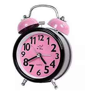 Vintage Analog Alarm Clock Wind Up Alarm Clock Travel Alarm Clock Wind Up Alarm - Picture 1 of 3