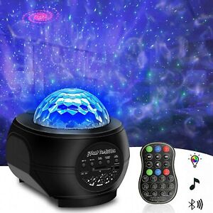 LED Galaxy Projector Night Light Star Starry Ocean Projector With Remote Control