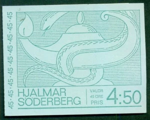 SUECIA (H226) Scott 833a, folleto Soderburg 45ore, en muy buen estado - Imagen 1 de 1